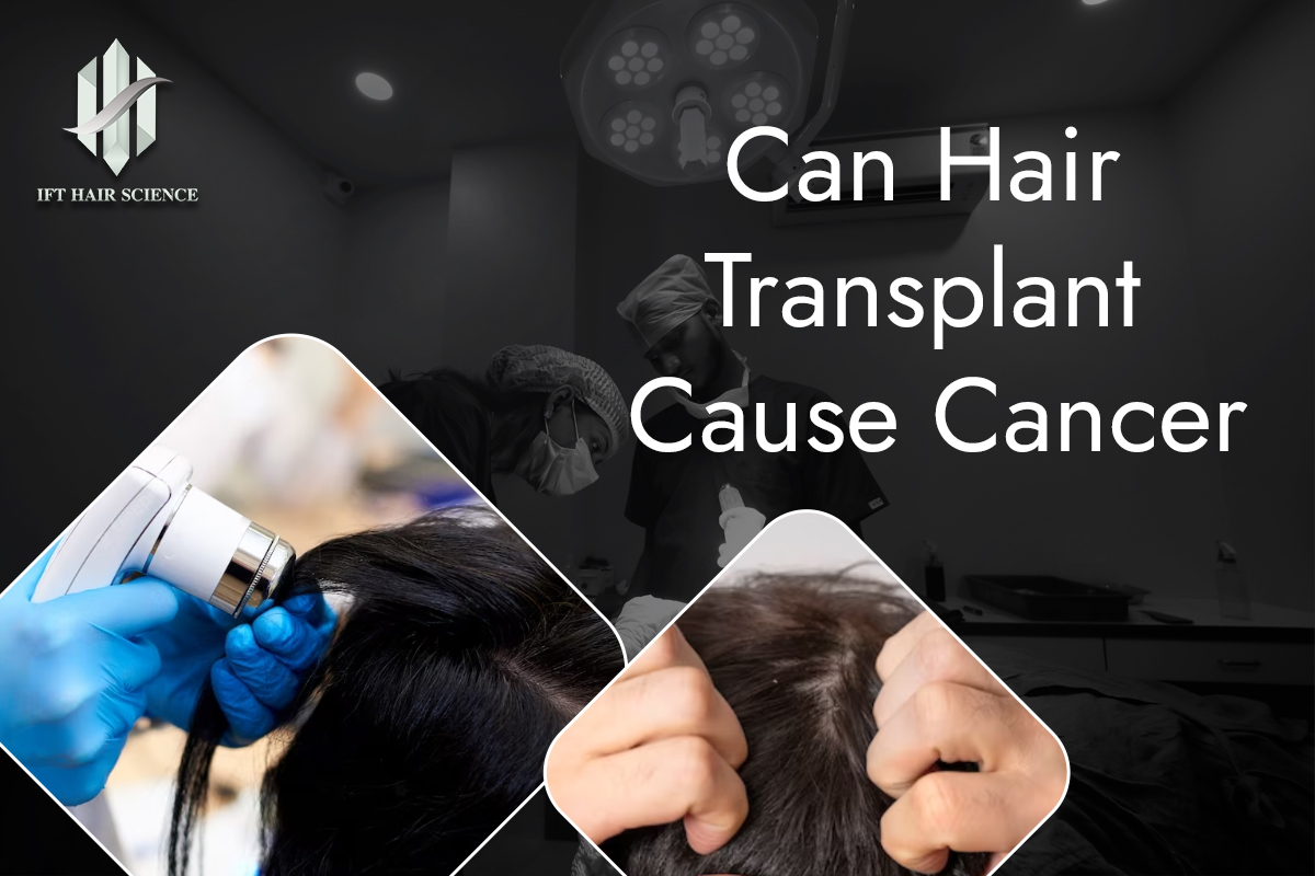 Hair transplant never cause cancer