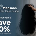 Monsoon Hair Care Guide: Save Your Hair & Save 20% This Season